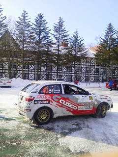 ラリーOF嬬恋 DAY2朝サービス