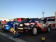 全日本ラリー唐津 サービス