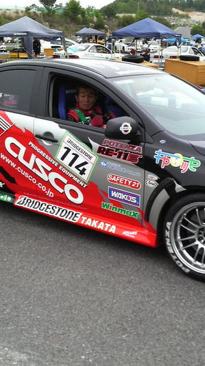 全日本ジムカーナ第３戦 N4出走前