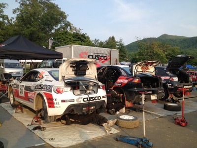 サービスC 作業中