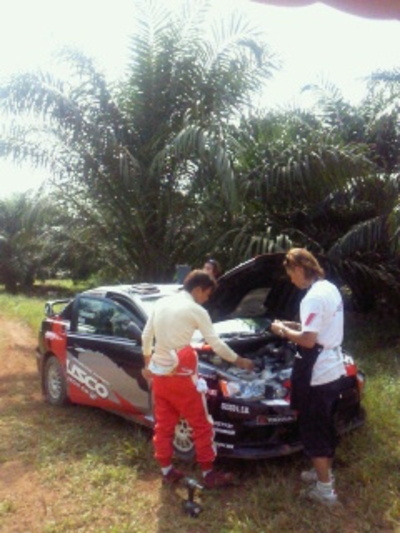 APRCマレーシアテスト中