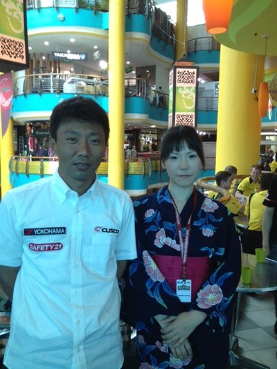 ラリーマレーシア ウエルカムカクテル