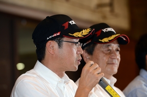 全日本ラリー第５戦モントレー『記者会見』フォト