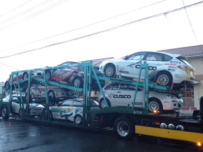 ラリー北海道の向けて