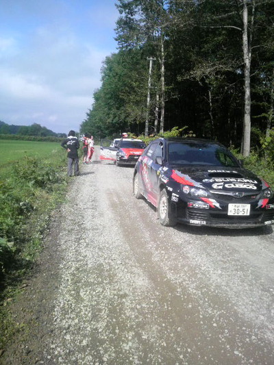 ラリー北海道テスト