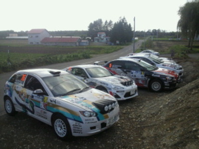 APRC 車検の前に集合