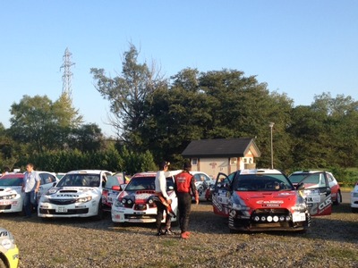 2012 ラリー北海道 Leg1スタート