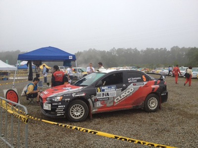 2012 ラリー北海道 レグ2スタート