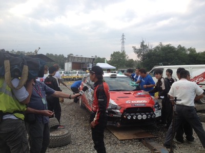 炭山/加勢組　APRC トップフィニッシュ！