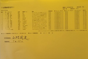 全日本ジムカーナ第8戦公開練習ヒート1