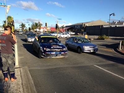 APRCワンガレー SS7フィニッシュ