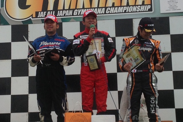 全日本ジムカーナ選手権第3戦 表彰式