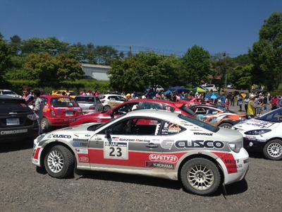 全日本ラリー 福島 DAY2ラリーパーク