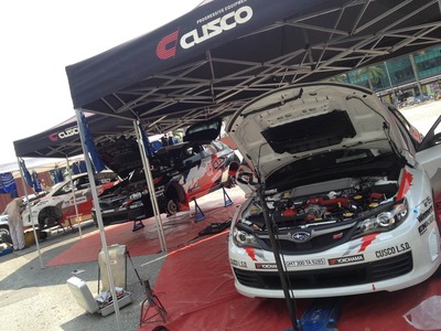 APRC Rd.4 マレーシアンラリー サービスパーク