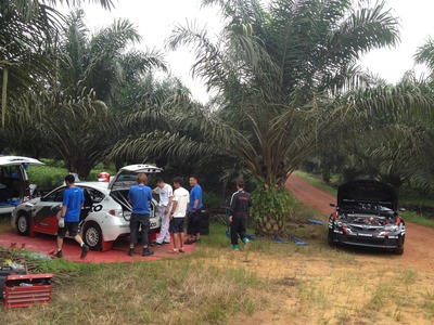 APRC Rd.4 マレーシアンラリー テスト開始