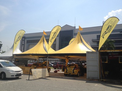 APRC Rd.4 マレーシアンラリー サービスパーク