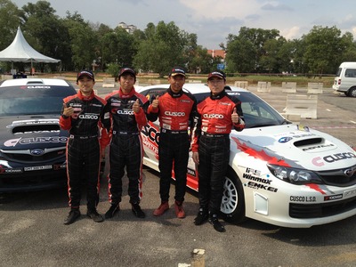 APRC Rd.4 マレーシアンラリーまもなくスタート