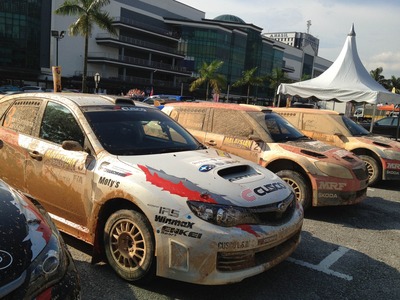 APRC Rd.4 マレーシアンラリーセクション1終了