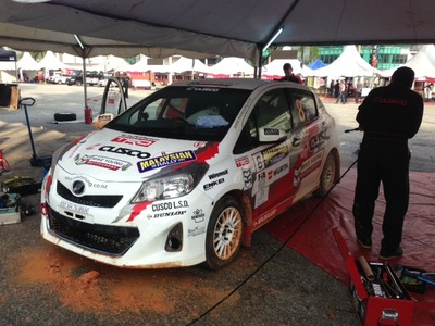 APRCマレーシアンラリー DAY1