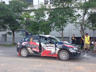 APRCマレーシアンラリー 最終SSS