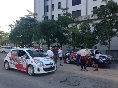 APRC 最終スペシャルステージ前