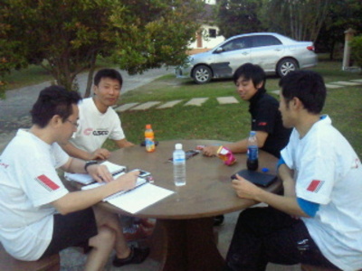 ラリータイランド清書中