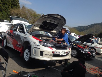 全日本ラリー久万高原