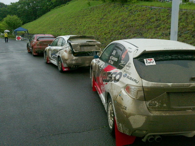 全日本 MSCCラリー混戦中