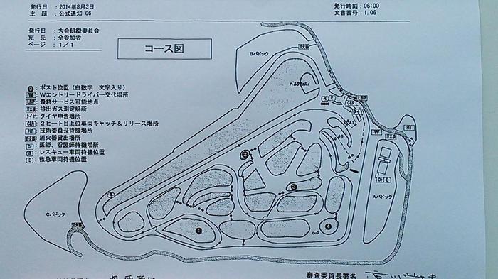 2014全日本ダートトライアル第6戦NOZAWA 決勝第1ヒート暫定結果