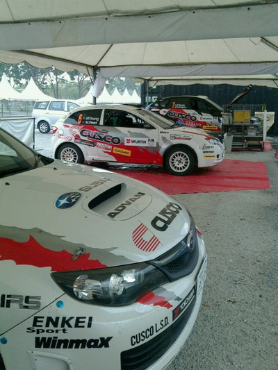 APRCマレーシアやっぱり雨です