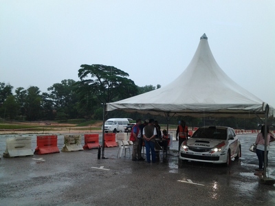 APRCサンダーストームのシェイクダウン