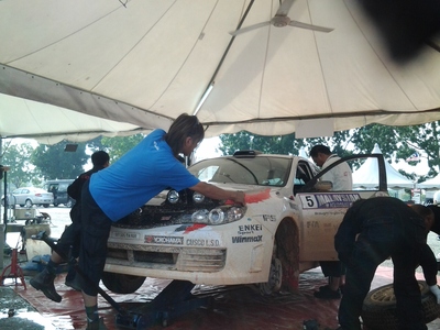 APRCマレーシアLEG1Bスタートです。