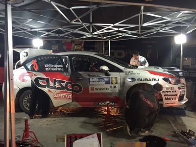 ラリー北海道 サービスC