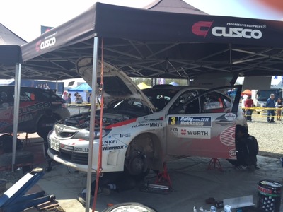 ラリー北海道 最終セクション