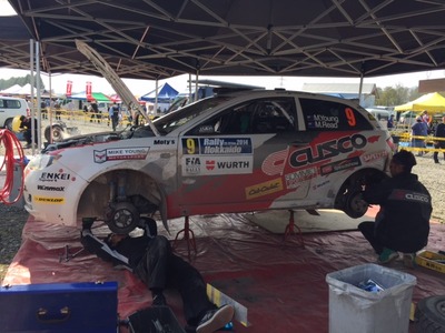 ラリー北海道 最終セクション