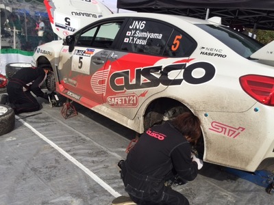 新城ラリー DAY2 サービスD