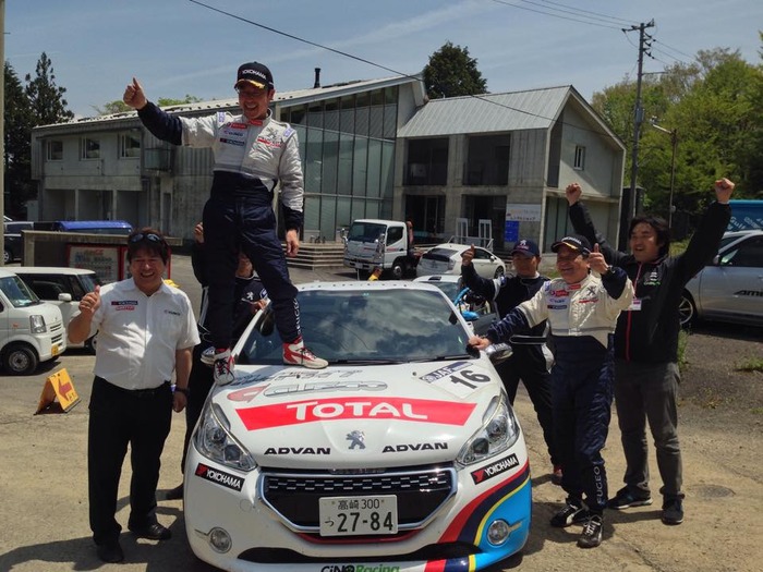 全日本ラリー第2戦 久万高原ラリー 柳澤プジョー優勝！