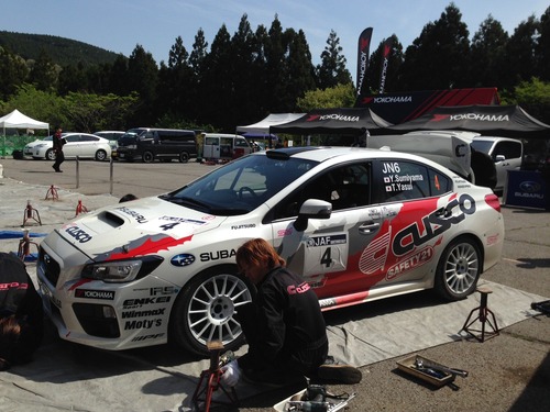 久万高原ラリーDAY2 サービス