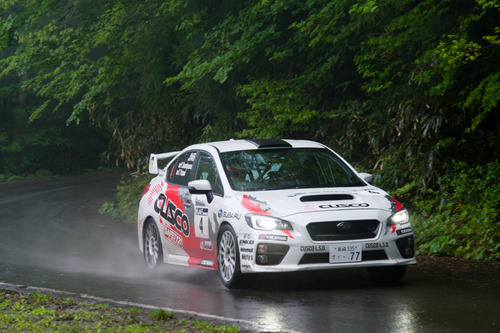 久万高原ラリーDAY2まもなくスタート