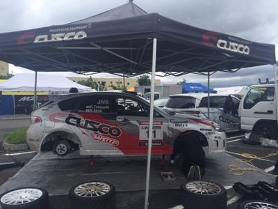 全日本ラリー  若狭ラリーセクション2