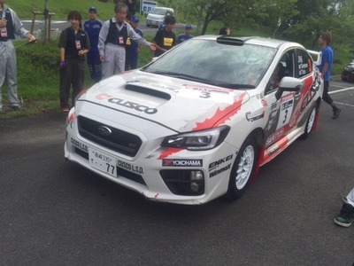 全日本ラリー がんばろう！福島