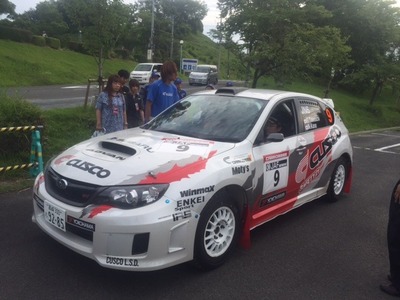 全日本ラリー がんばろう！福島