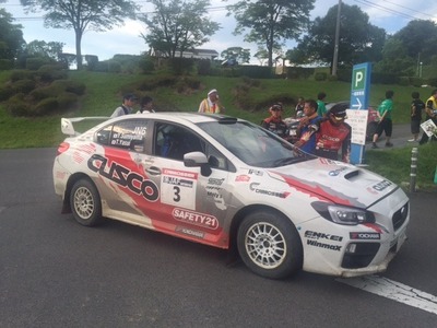 全日本ラリー がんばろう！福島 サービスB