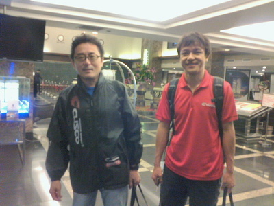 マレーシア暑いか、寒いか、レッキ開始