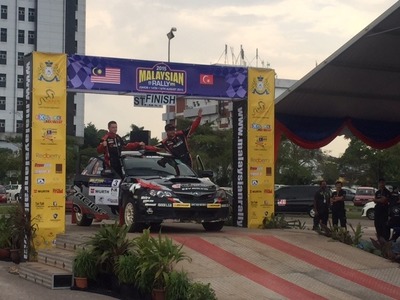 APRCマレーシア ポディウムフィニッシュ