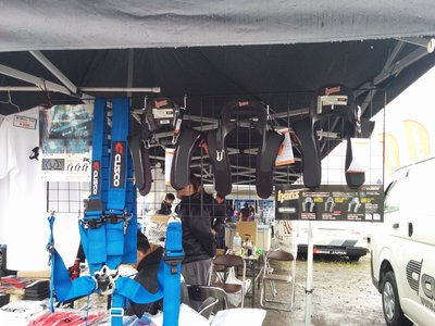 全日本ラリー第６戦モントレーCUSCOブース