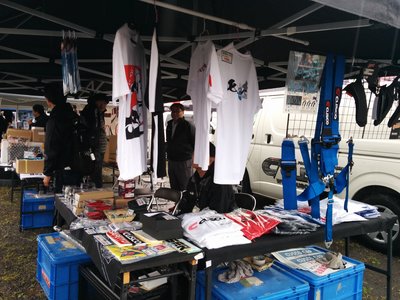 全日本ラリー第６戦モントレーCUSCOブース