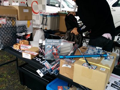 全日本ラリー第６戦モントレーCUSCOブース