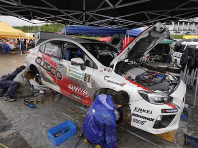 全日本ラリー第6戦モントレー サービスB