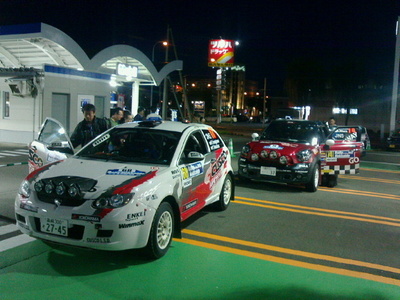 ラリー北海道忙しい日